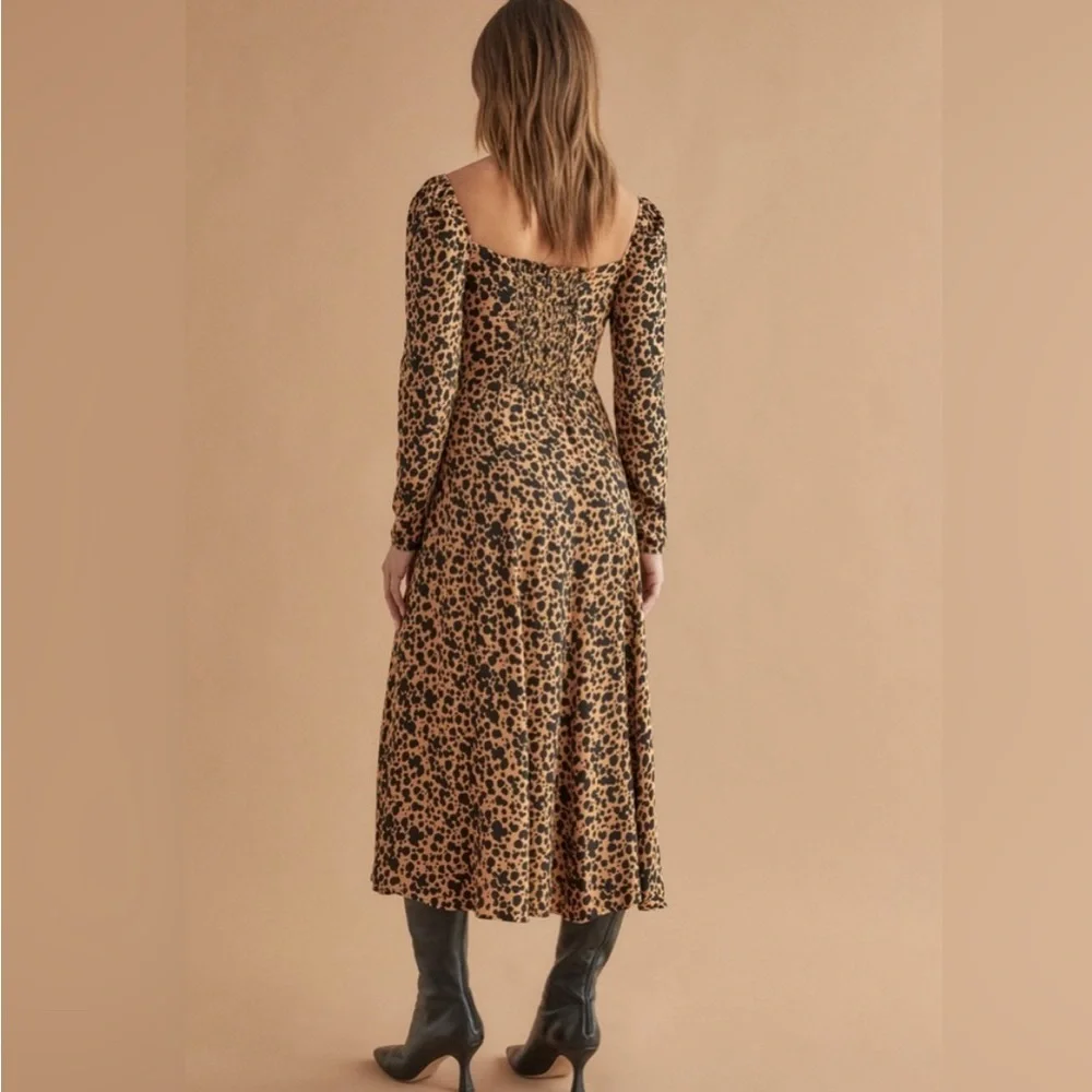 Reformation Sigmund Dress in Blitz - Picture 4 of 8